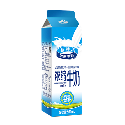 爱特浓浓缩鲜牛奶（950ml）